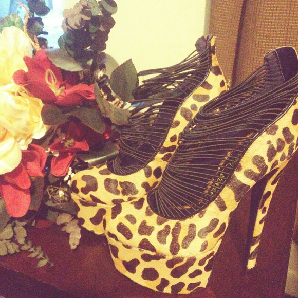 Leopard stilleto - Picture 3 of 4